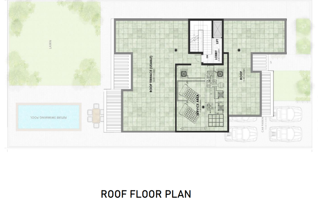 Roof Floor Plan