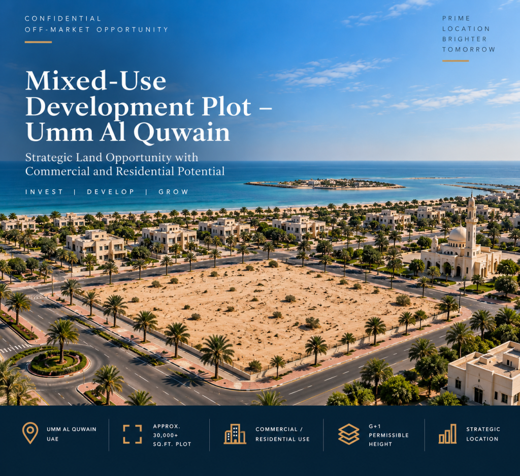 Mixed-Use Development Plot – Umm Al Quwain