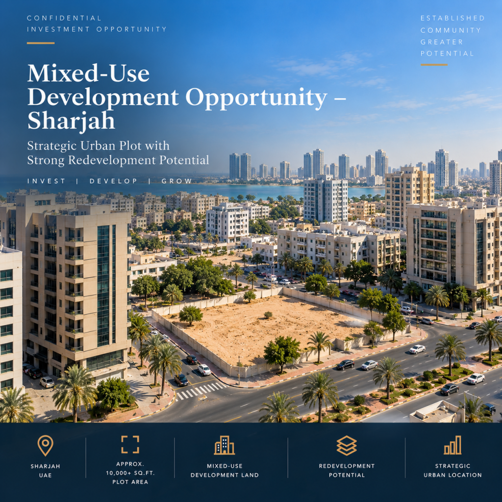 Mixed-Use Development Opportunity – Sharjah